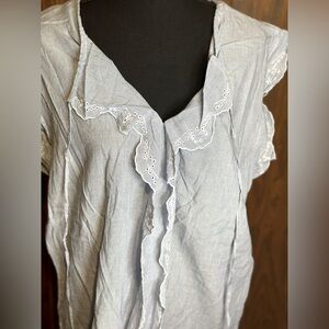 NWT GAP Striped Top with Eyelet